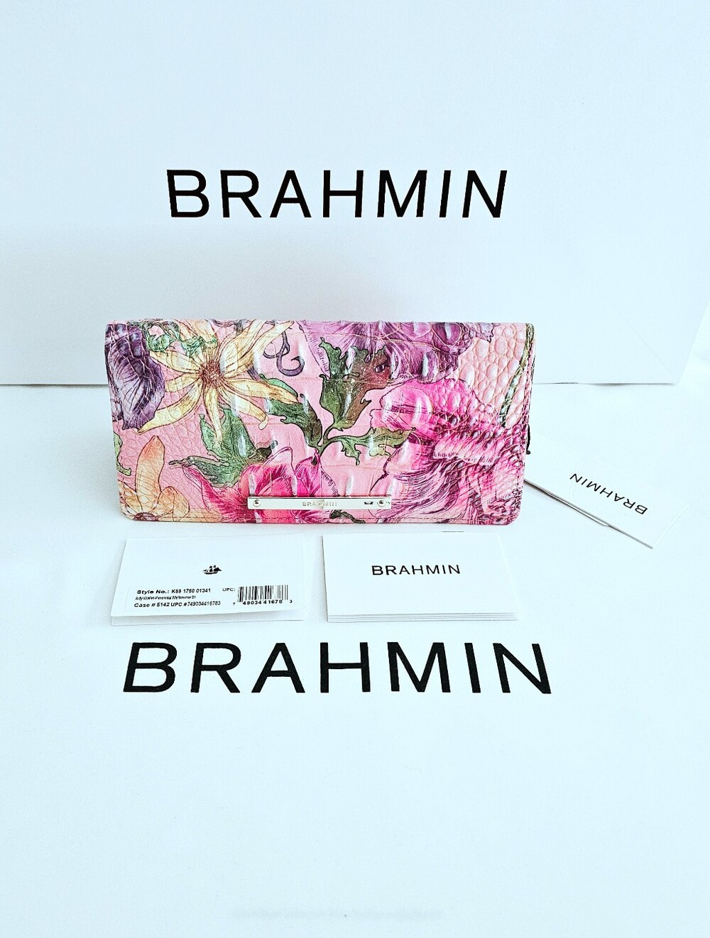 NWT Brahmin PERENNIAL Ady Wallet